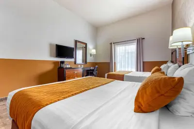 Cama o camas de una habitación en Comfort Inn Chihuahua