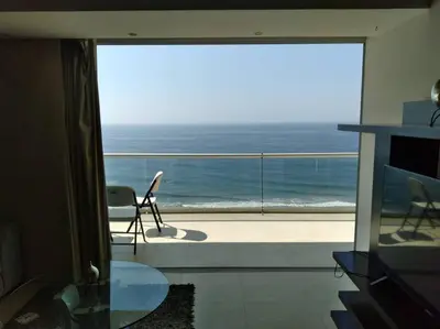 Vista general del mar o vista desde el apartamento