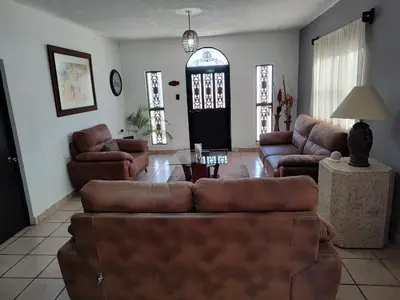 Zona de estar de Casa Ragma