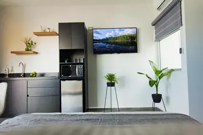 Una cocina o zona de cocina en Nidah Condominios