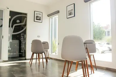 Zona de estar de Nidah Condominios