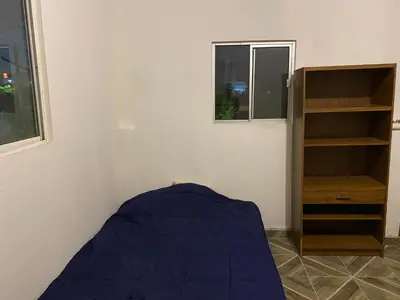 Cama o camas de una habitación en Los Arcos Terraza Suites - Consulado General de los Estados Unidos USA a cinco minutos