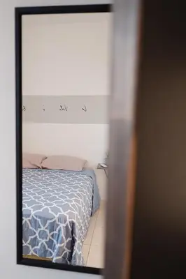 Cama o camas de una habitación en Casa LU~NA hermoso alojamiento en privada