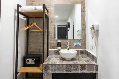 Un baño de Capital Hotel Saltillo