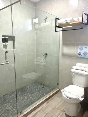 Un baño de Capital Hotel Saltillo