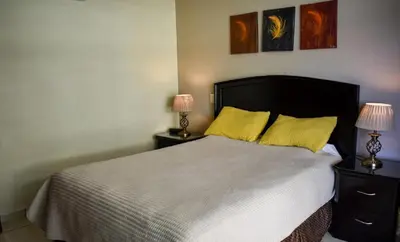 Cama o camas de una habitación en Tiara Sands 302