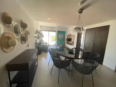 Plano de Departamento en renta en Torre Baluarte Mazatlan