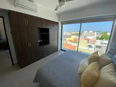 Plano de Departamento en renta en Torre Baluarte Mazatlan