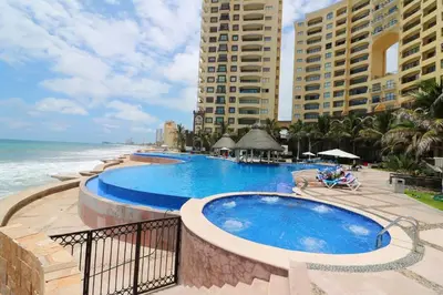 Piscina en o cerca de Departamento en renta en Gavias Grand Luxury