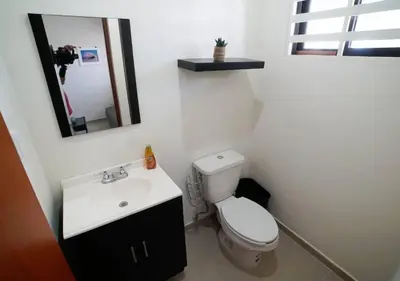 Un baño de Departamento en Sabalo cerca del mar en Mazatlan
