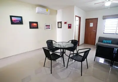 Zona de estar de Departamento en Sabalo cerca del mar en Mazatlan