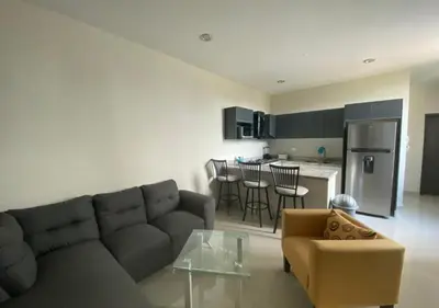 Una cocina o zona de cocina en Departamento en renta en Zona Dorada