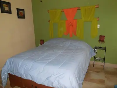 Cama o camas de una habitación en Casita Margarita