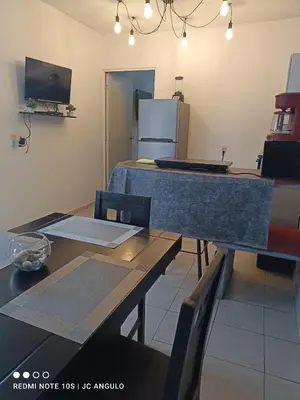 Una cocina o zona de cocina en Depa sencillo, 10 min malecon