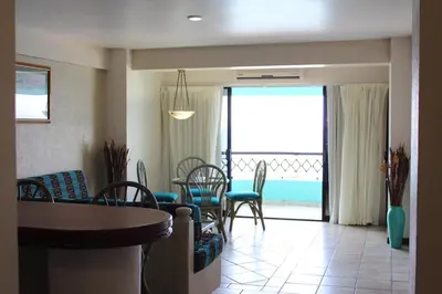 Zona de estar de Hotel Playa Marina