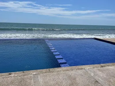 Piscina en o cerca de Condo playa cerritos con 2 albercas Mazatlan