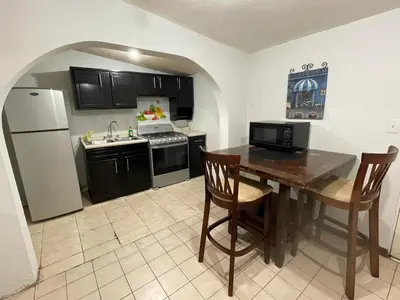 Plano de Bonita Casa completamente Amueblada
