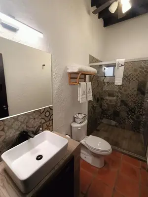 Un baño de Acueducto Hotel Boutique