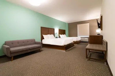 Cama o camas de una habitación en Comfort Inn Ciudad Juarez