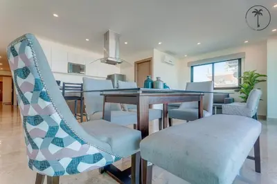 Zona de estar de Lujoso residencial con amenidades únicas
