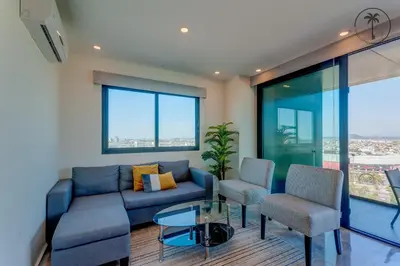 Zona de estar de Lujoso residencial con amenidades únicas