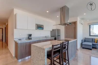 Una cocina o zona de cocina en Lujoso residencial con amenidades únicas