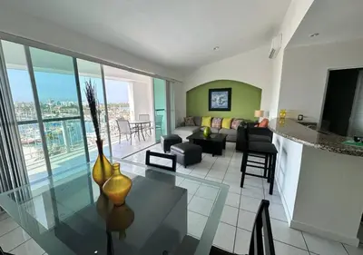 Plano de Puesta de Sol 610 - Departamento en Marina Mazatlán