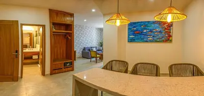Zona de estar de Casa Maria Boutique Hotel