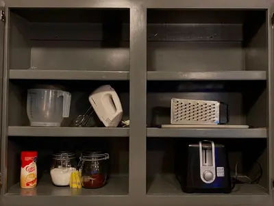 Una cocina o zona de cocina en Bonito departamento remodelado tranquilo y centrico