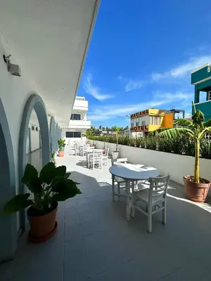 Un balcón o terraza de Creta Hotel & Suites