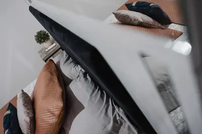 Cama o camas de una habitación en Departamento Vista Nova Culiacán