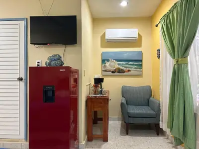 Una televisión o centro de entretenimiento en Casa Belisario - Pet Friendly