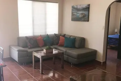 Zona de estar de Departamento en planta baja en centro de Cananea