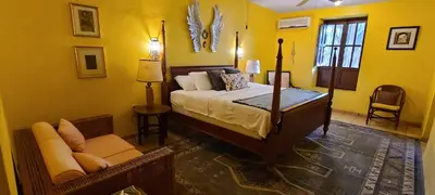 Cama o camas de una habitación en La Quinta en Alamos