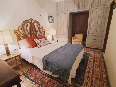 Cama o camas de una habitación en La Quinta en Alamos