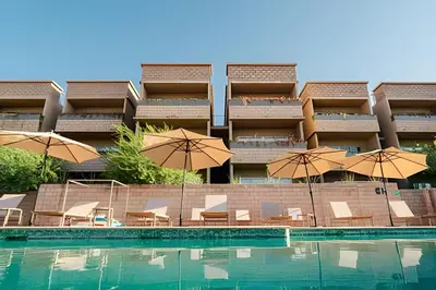 Piscina en o cerca de Condominios Evamar San Carlos