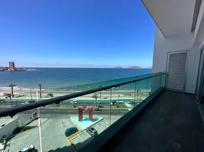Vista general del mar o vista desde el apartamento