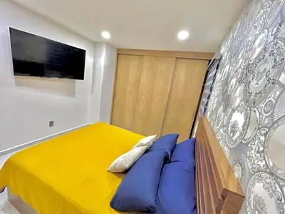 Una televisión o centro de entretenimiento en Boca de Cielo 402 Vista al Mar