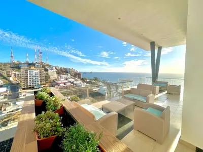 Vista general del mar o vista desde el apartamento