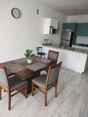 Una cocina o zona de cocina en Excelente Depa en Sabalo Country