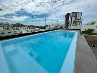 Piscina en o cerca de Excelente Depa en Sabalo Country