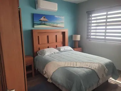 Cama o camas de una habitación en Bring the family to Mazatlán