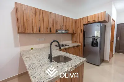 Una cocina o zona de cocina en Torre Oliva